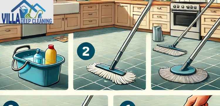 How to Clean Kitchen Floor Tiles